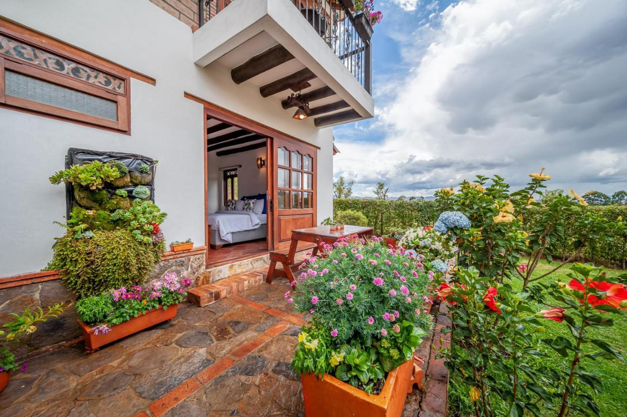 Casa De Las Flores Villa de Leyva Exterior foto