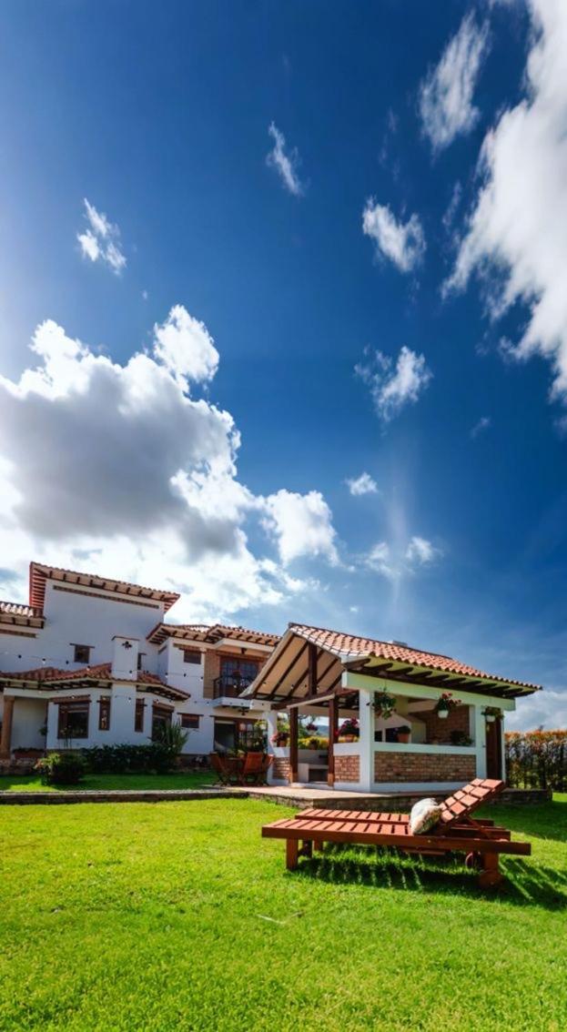 Casa De Las Flores Villa de Leyva Exterior foto
