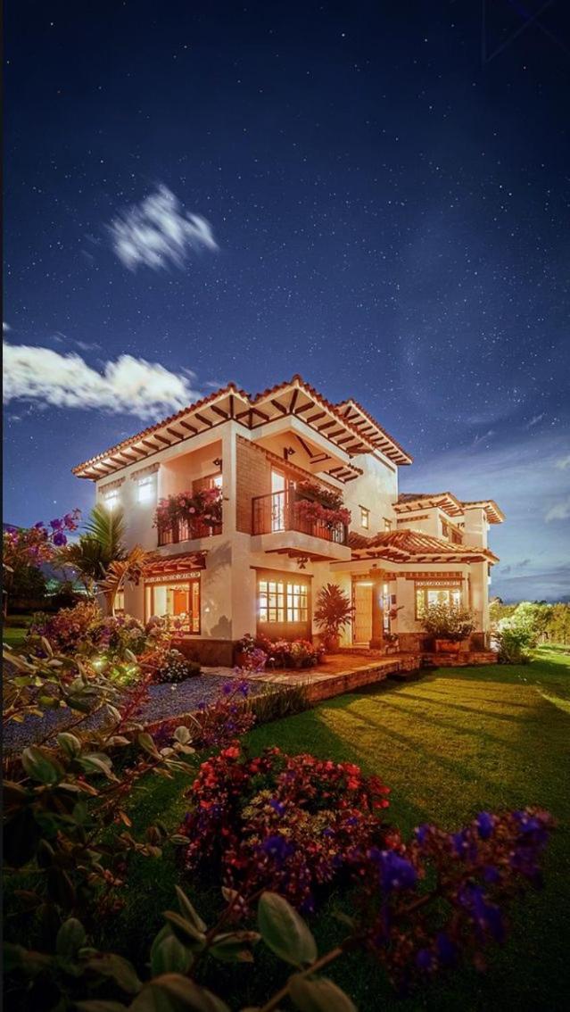 Casa De Las Flores Villa de Leyva Exterior foto