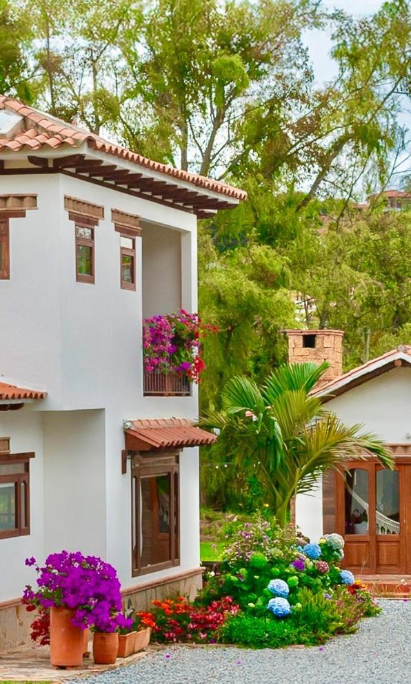Casa De Las Flores Villa de Leyva Exterior foto