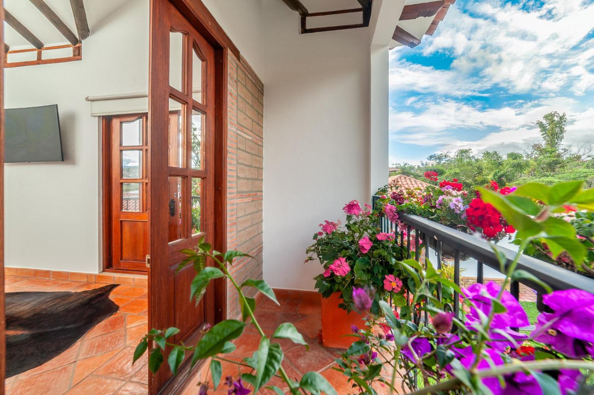 Casa De Las Flores Villa de Leyva Exterior foto