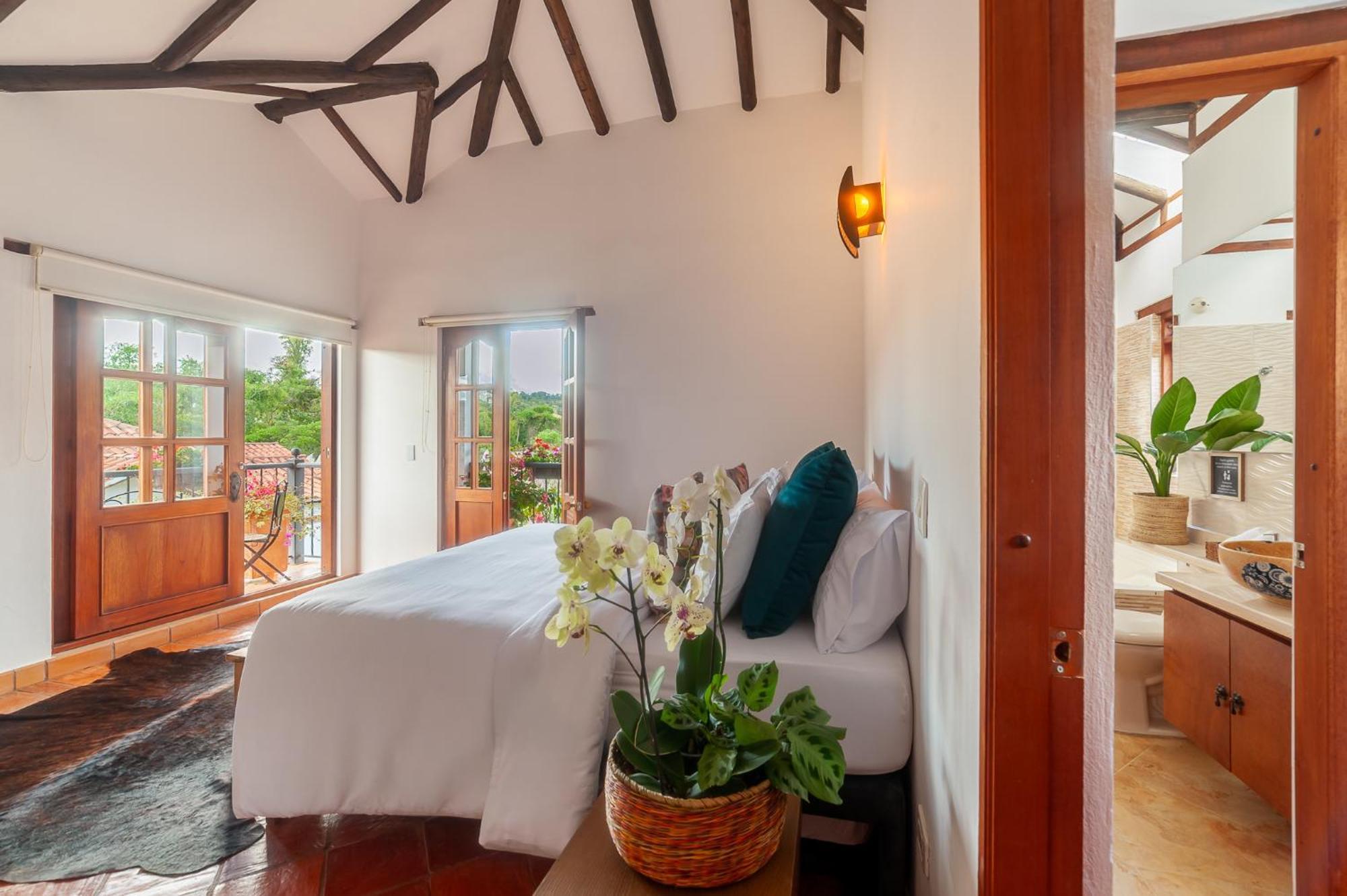 Casa De Las Flores Villa de Leyva Exterior foto
